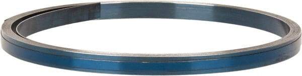 Value Collection - 0.032 Inch Thick x 3/16 Inch Wide x 325 Ft. Long, Spring Steel Coil - 1095 Blue Tempered Steel - Exact Tool & Supply
