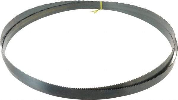 Starrett - 6 TPI, 14' Long x 1" Wide x 0.035" Thick, Welded Band Saw Blade - Carbon Steel, Toothed Edge, Raker Tooth Set, Flexible Back, Contour Cutting - Exact Tool & Supply