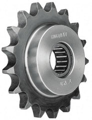 Browning - 1-3/4" Outside Diam, Steel, Chain Idler Sprocket - Chain Size 35 - Exact Tool & Supply