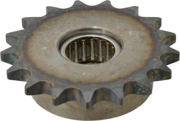 Browning - 3.72" Outside Diam, Steel, Chain Idler Sprocket - Chain Size 50 - Exact Tool & Supply