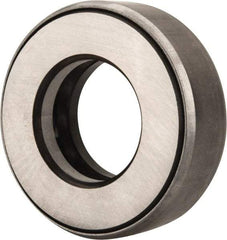 INA Bearing - 15/16" Inside x 1-27/32" Outside Diam, 5/8" Thick, Steel Ball Thrust Bearing - 12,200 Lbs. Static Capacity, 6,600 Max Pressure x Velocity - Exact Tool & Supply