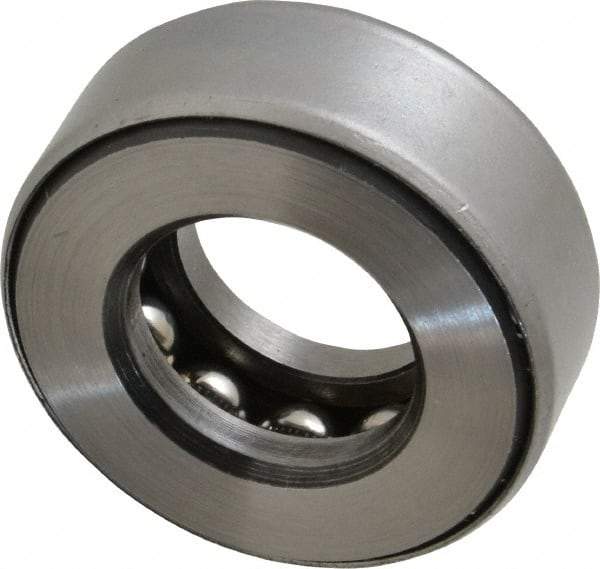 INA Bearing - 1" Inside x 1.969" Outside Diam, 3/4" Thick, Steel Ball Thrust Bearing - 15,100 Lbs. Static Capacity, 8,500 Max Pressure x Velocity - Exact Tool & Supply