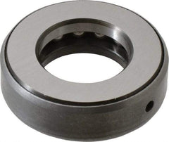 INA Bearing - 1-1/8" Inside x 2-3/32" Outside Diam, 5/8" Thick, Steel Ball Thrust Bearing - 14,000 Lbs. Static Capacity, 6,900 Max Pressure x Velocity - Exact Tool & Supply