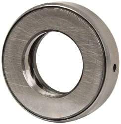 INA Bearing - 1-1/4" Inside x 2-11/32" Outside Diam, 5/8" Thick, Steel Ball Thrust Bearing - 15,700 Lbs. Static Capacity, 7,200 Max Pressure x Velocity - Exact Tool & Supply
