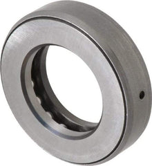 INA Bearing - 1-7/16" Inside x 2-15/32" Outside Diam, 5/8" Thick, Steel Ball Thrust Bearing - 16,600 Lbs. Static Capacity, 7,300 Max Pressure x Velocity - Exact Tool & Supply