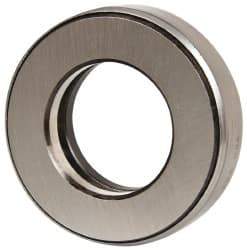 INA Bearing - 1-5/8" Inside x 2.969" Outside Diam, 13/16" Thick, Steel Ball Thrust Bearing - 25,000 Lbs. Static Capacity, 10,300 Max Pressure x Velocity - Exact Tool & Supply