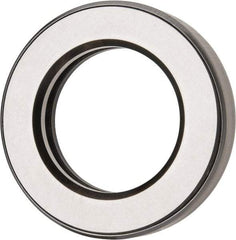 INA Bearing - 2-3/16" Inside x 3-19/32" Outside Diam, 13/16" Thick, Steel Ball Thrust Bearing - 30,000 Lbs. Static Capacity, 11,100 Max Pressure x Velocity - Exact Tool & Supply