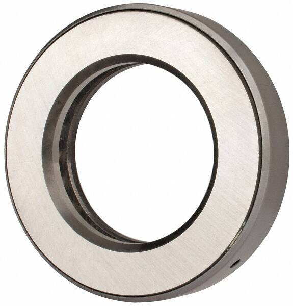 INA Bearing - 2-1/4" Inside x 3-23/32" Outside Diam, 13/16" Thick, Steel Ball Thrust Bearing - 31,500 Lbs. Static Capacity, 11,200 Max Pressure x Velocity - Exact Tool & Supply