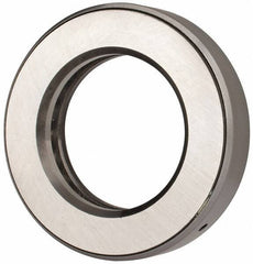 INA Bearing - 2-1/4" Inside x 3-23/32" Outside Diam, 13/16" Thick, Steel Ball Thrust Bearing - 31,500 Lbs. Static Capacity, 11,200 Max Pressure x Velocity - Exact Tool & Supply