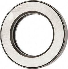 INA Bearing - 2-3/8" Inside x 3-27/32" Outside Diam, 13/16" Thick, Steel Ball Thrust Bearing - 32,500 Lbs. Static Capacity, 11,500 Max Pressure x Velocity - Exact Tool & Supply