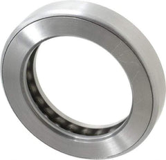 INA Bearing - 3-1/2" Inside x 5-7/32" Outside Diam, 1" Thick, Steel Ball Thrust Bearing - 60,000 Lbs. Static Capacity, 19,200 Max Pressure x Velocity - Exact Tool & Supply