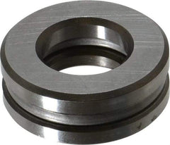 INA Bearing - 3/4" Inside x 1-15/32" Outside Diam, 9/16" Thick, Steel Ball Thrust Bearing - 4,400 Lbs. Static Capacity, 2,380 Max Pressure x Velocity - Exact Tool & Supply
