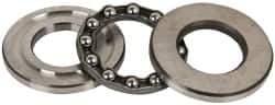 INA Bearing - 1" Inside x 1.969" Outside Diam, 5/8" Thick, Steel Ball Thrust Bearing - 6,700 Lbs. Static Capacity, 3,650 Max Pressure x Velocity - Exact Tool & Supply