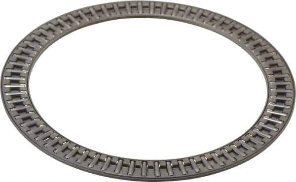 INA Bearing - 3" Inside x 3.74" Outside Diam, 0.078" Thick, Steel Needle Cage Thrust Bearing - Exact Tool & Supply