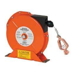 Hubbell Workplace - 1/8 Inch x 50 Ft. Stranded Cable Grounding Reel - Spring Driven Reel - Exact Tool & Supply