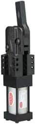 De-Sta-Co - 5,000 Lb Inner Hold Capacity, Vert Mount, Air Power Hold-Down Toggle Clamp - 3/8 NPT Port, 180° Bar Opening - Exact Tool & Supply