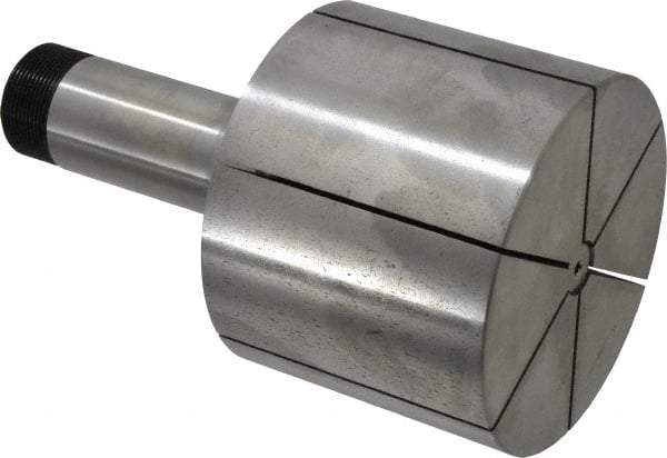 Dunham - 3-3/4 Inch Head Diameter, 5C Expanding Collet - 6.49 Inch Overall Length, Steel, 0.0005 Inch TIR - Exact Tool & Supply