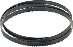 Starrett - 6 TPI, 5' 4-1/2" Long x 1/2" Wide x 0.025" Thick, Welded Band Saw Blade - Carbon Steel, Toothed Edge, Raker Tooth Set, Flexible Back, Contour Cutting - Exact Tool & Supply