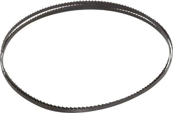 Starrett - 6 TPI, 6' 8" Long x 1/4" Wide x 0.025" Thick, Welded Band Saw Blade - Carbon Steel, Toothed Edge, Raker Tooth Set, Flexible Back, Contour Cutting - Exact Tool & Supply