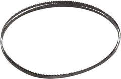 Starrett - 6 TPI, 6' 8" Long x 1/4" Wide x 0.025" Thick, Welded Band Saw Blade - Carbon Steel, Toothed Edge, Raker Tooth Set, Flexible Back, Contour Cutting - Exact Tool & Supply
