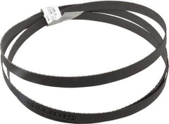 Starrett - 14 TPI, 5' 4-1/2" Long x 1/2" Wide x 0.035" Thick, Welded Band Saw Blade - Bi-Metal, Toothed Edge, Raker Tooth Set, Contour Cutting - Exact Tool & Supply