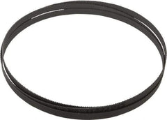 Starrett - 10 to 14 TPI, 7' 5" Long x 1/2" Wide x 0.035" Thick, Welded Band Saw Blade - Bi-Metal, Toothed Edge, Raker Tooth Set, Contour Cutting - Exact Tool & Supply