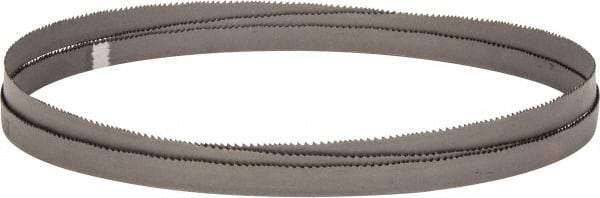 Starrett - 6 to 10 TPI, 10' 10-1/2" Long x 3/4" Wide x 0.035" Thick, Welded Band Saw Blade - Bi-Metal, Toothed Edge, Raker Tooth Set, Contour Cutting - Exact Tool & Supply