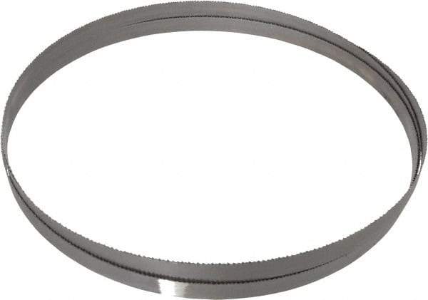 Starrett - 8 to 12 TPI, 10' 10-1/2" Long x 3/4" Wide x 0.035" Thick, Welded Band Saw Blade - Bi-Metal, Toothed Edge, Raker Tooth Set, Contour Cutting - Exact Tool & Supply