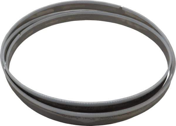 Starrett - 6 to 10 TPI, 10' 10-1/2" Long x 1" Wide x 0.035" Thick, Welded Band Saw Blade - Bi-Metal, Toothed Edge, Raker Tooth Set, Contour Cutting - Exact Tool & Supply