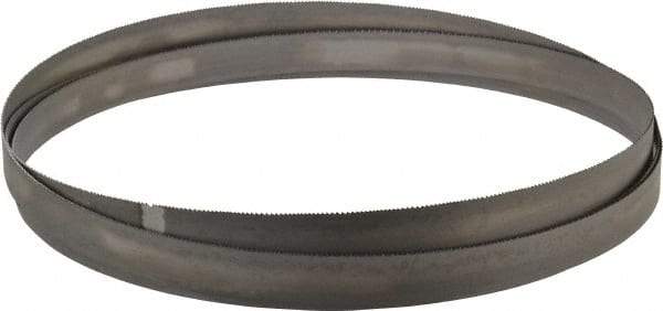 Starrett - 10 to 14 TPI, 11' 6" Long x 1" Wide x 0.035" Thick, Welded Band Saw Blade - Bi-Metal, Toothed Edge, Raker Tooth Set, Contour Cutting - Exact Tool & Supply