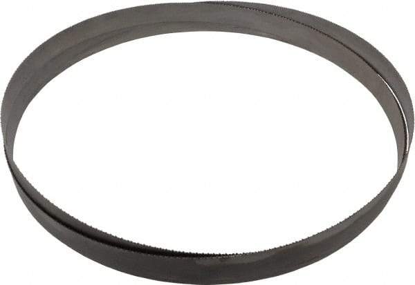 Starrett - 10 to 14 TPI, 12' Long x 1" Wide x 0.035" Thick, Welded Band Saw Blade - Bi-Metal, Toothed Edge, Raker Tooth Set, Contour Cutting - Exact Tool & Supply