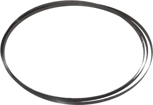 Starrett - 10 to 14 TPI, 12' 6" Long x 1/2" Wide x 0.035" Thick, Welded Band Saw Blade - Bi-Metal, Toothed Edge, Raker Tooth Set, Contour Cutting - Exact Tool & Supply