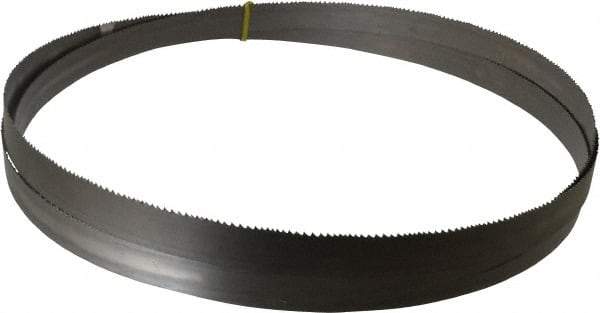 Starrett - 6 to 10 TPI, 12' 6" Long x 1" Wide x 0.035" Thick, Welded Band Saw Blade - Bi-Metal, Toothed Edge, Raker Tooth Set, Contour Cutting - Exact Tool & Supply