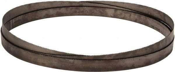 Starrett - 8 to 12 TPI, 12' 6" Long x 1" Wide x 0.035" Thick, Welded Band Saw Blade - Bi-Metal, Toothed Edge, Raker Tooth Set, Contour Cutting - Exact Tool & Supply