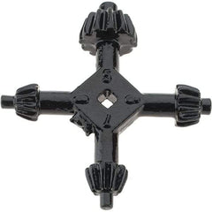 Import - Drill Chuck Keys & Keyleashes Type: 4-Way Key Key Number: K2; K3; K4; K32 - Exact Tool & Supply