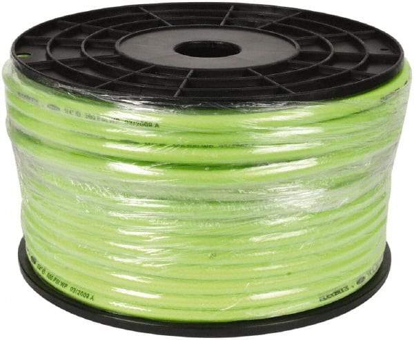 Legacy - 1/4" ID x 0.46" OD 250' Long Multipurpose Air Hose - 300 Working psi, 140°, Green - Exact Tool & Supply