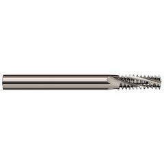 Harvey Tool - 5/16-24 Internal/External 24 TPI 1/4" Shank 3-Flute Solid Carbide Helical Flute Thread Mill - Exact Tool & Supply