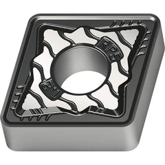Walter - CNMG544 RP5 Grade WPP30S Carbide Turning Insert - TiCN/Al2O3/TiN Finish, 80° Diamond, 5/8" Inscr Circle, 1/4" Thick, 1/16" Corner Radius - Exact Tool & Supply