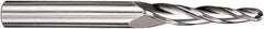 SGS - 10° Taper Angle per Side, 3/4" LOC, Solid Carbide 3 Flute Tapered Ball End Mill - AlTiN Finish, 3-1/2" OAL, 3/8" Shank Diam, Spiral Flute, 28° Helix - Exact Tool & Supply
