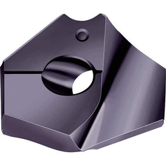 Walter - Series P6003, 32.1mm Diam Grade WMP35 Replaceable Drill Tip - Carbide, TiAlN Finish - Exact Tool & Supply