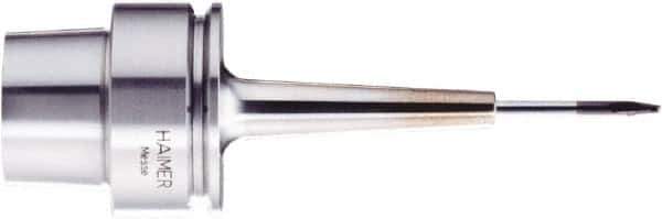 HAIMER - 3/16" Hole Diam, HSK40E Taper Shank Shrink Fit Tool Holder & Adapter - 2.76" Projection, 0.43" Nose Diam, 25,000 RPM - Exact Tool & Supply