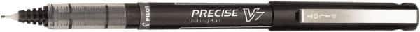 Pilot - Precision Point Roller Ball Pen - Black - Exact Tool & Supply