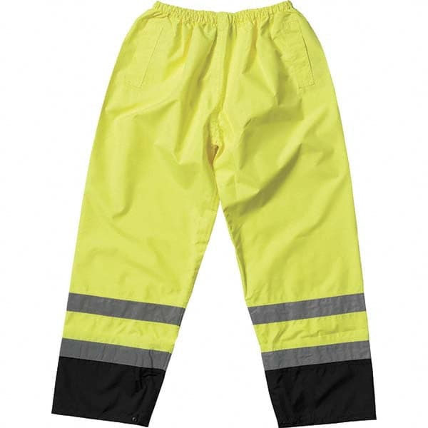 PIP - Size 3XL Hi-Viz Yellow Polyester Hi-Visibility Pants - Exact Tool & Supply