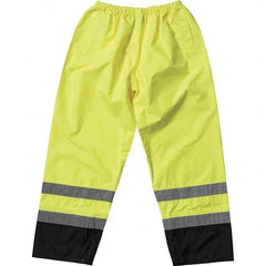 PIP - Size 5XL Hi-Viz Yellow Polyester Hi-Visibility Pants - Exact Tool & Supply