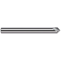 Harvey Tool - 90° 3/16" Diam 2" OAL Pointed Engraving Cutters - Exact Tool & Supply