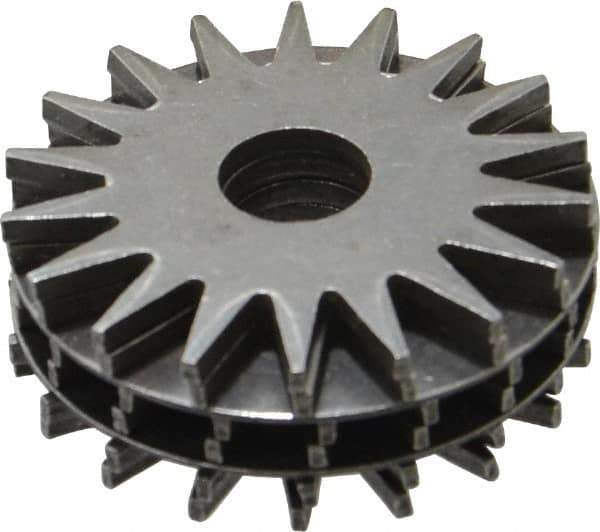 Desmond - 2-3/8" Diam Dresser Replacement Cutter Set - 0.83" Thick Wheel, 1/2 9375" Hole, Fits Dresser 11510, for Grinding Wheel Dressing - Exact Tool & Supply