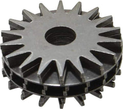 Desmond - 2-3/8" Diam Dresser Replacement Cutter Set - 0.83" Thick Wheel, 1/2 9375" Hole, Fits Dresser 11510, for Grinding Wheel Dressing - Exact Tool & Supply