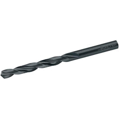 Walter-Titex - 13.7mm 118° High Speed Steel Jobber Drill - Oxide Finish, Right Hand Cut, Spiral Flute, Straight Shank, 160mm OAL, N Point - Exact Tool & Supply