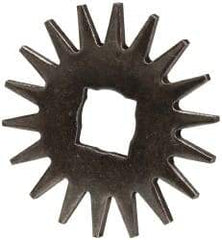 Desmond - 2-3/8" Diam Dresser Replacement Cutter Set - 9/16" Hole, 18 Teeth, Fits Precision Dressers BB-5 (00127183) & BB-6 (00127191), for Grinding Wheel Dressing - Exact Tool & Supply