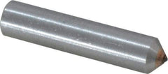 Made in USA - 1/5 Carat Single Point Diamond Dresser - 2" Long x 7/16" Shank Diam - Exact Tool & Supply